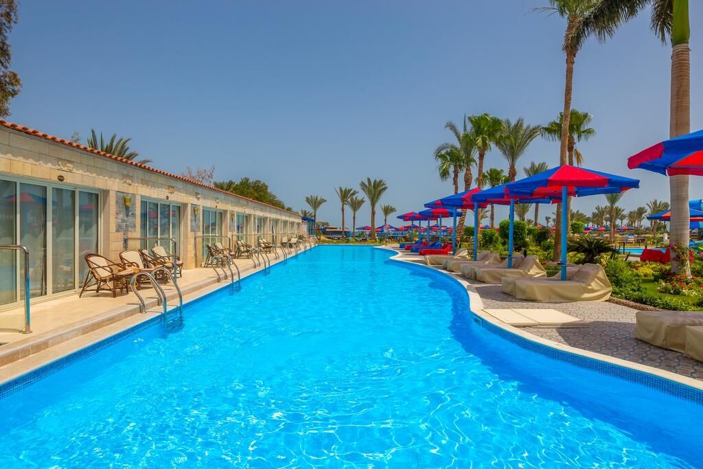 Hawaii Palm Resort & Aqua Park Хургада Экстерьер фото